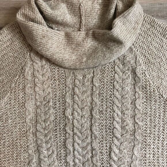 Worthington Woman’s Cream Cowlneck Sweater Size 1X - Picture 2 of 4